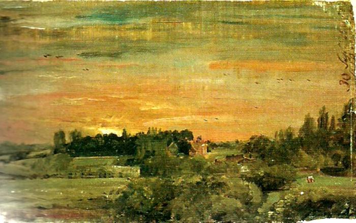 John Constable east bergholt rectory